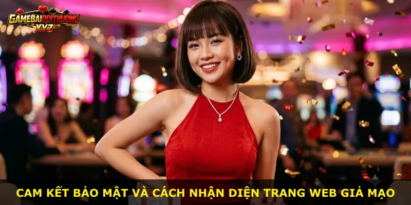 Cam kết bảo mật và cách nhận diện trang web giả mạo