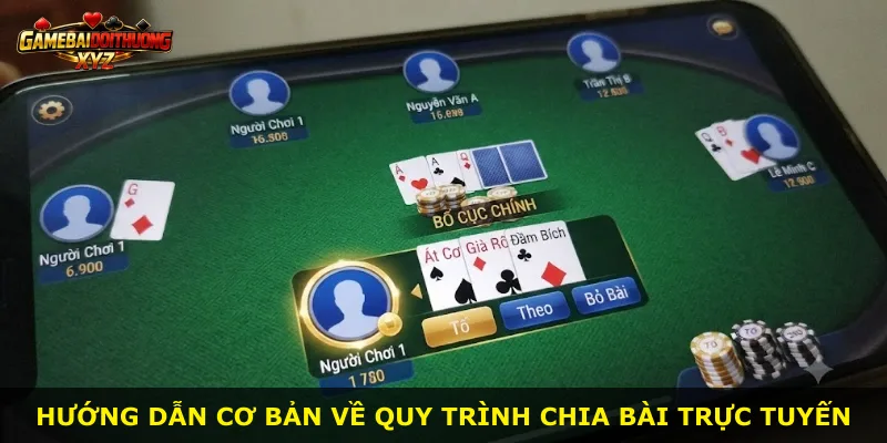 Hướng dẫn cơ bản về quy trình chia bài trực tuyến