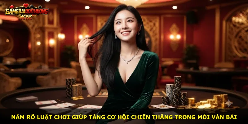 Nắm rõ luật chơi giúp tăng cơ hội chiến thắng trong mỗi ván bài