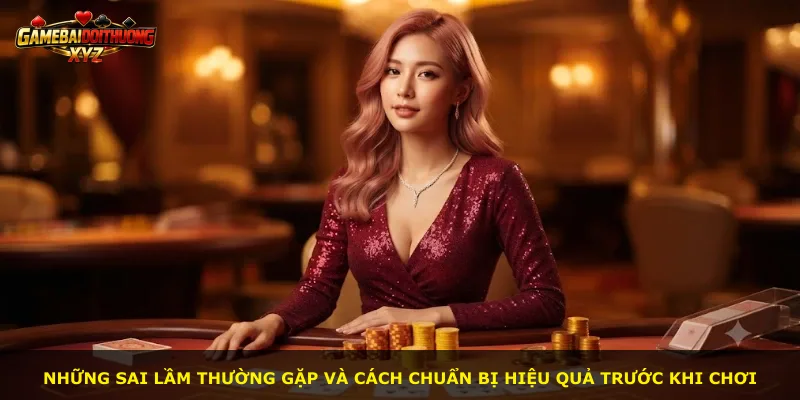 Những sai lầm thường gặp và cách chuẩn bị hiệu quả trước khi chơi