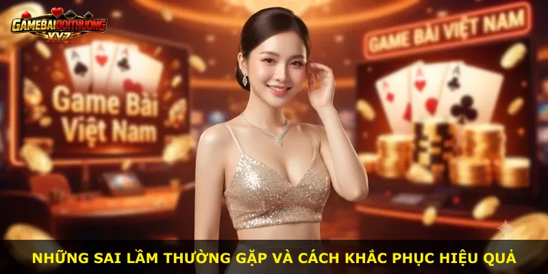Những sai lầm thường gặp và cách khắc phục hiệu quả