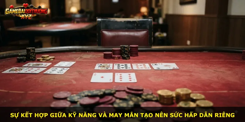 Sự kết hợp giữa kỹ năng và may mắn tạo nên sức hấp dẫn riêng